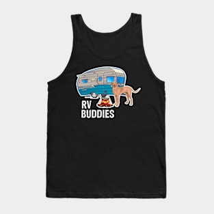 Vizsla Dog Rv Buddies Pet Lovers Funny Camping Camper Tank Top